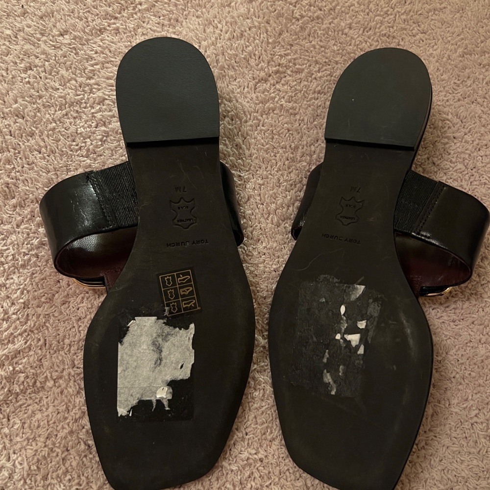 Tory Burch Georgia Leather Sandals - Picture 13 of 15